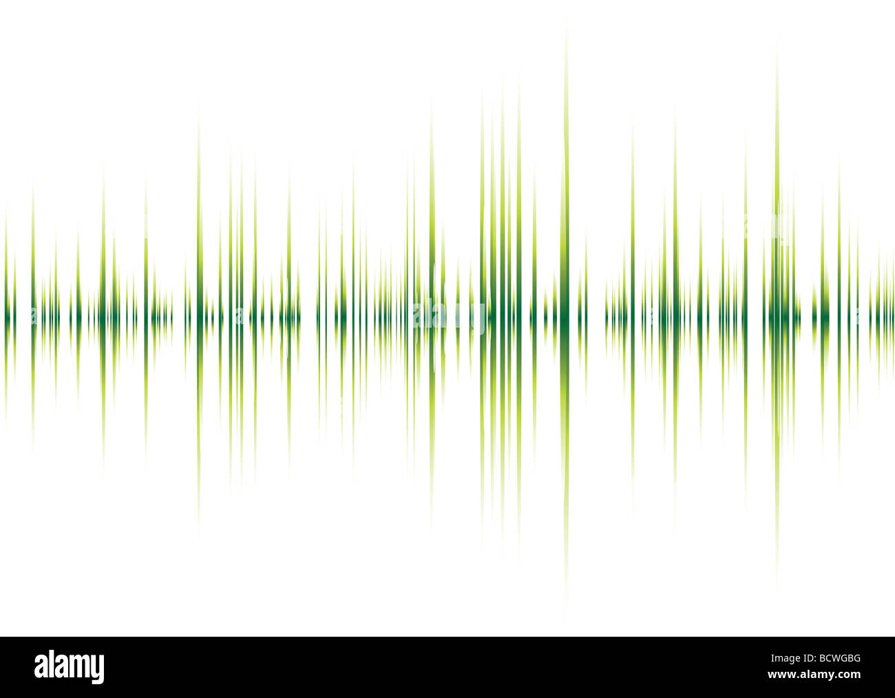 Abstrakte Musical inspiriert grafische Hintergrundbild mit Gipfeln Stockfoto