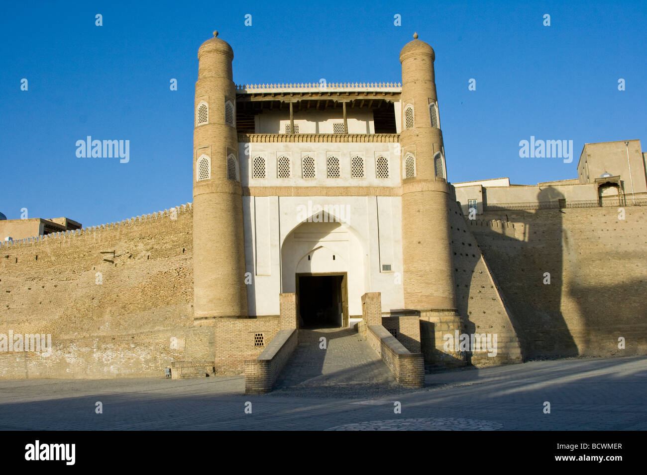 Die Arche in Buchara Usbekistan Stockfoto