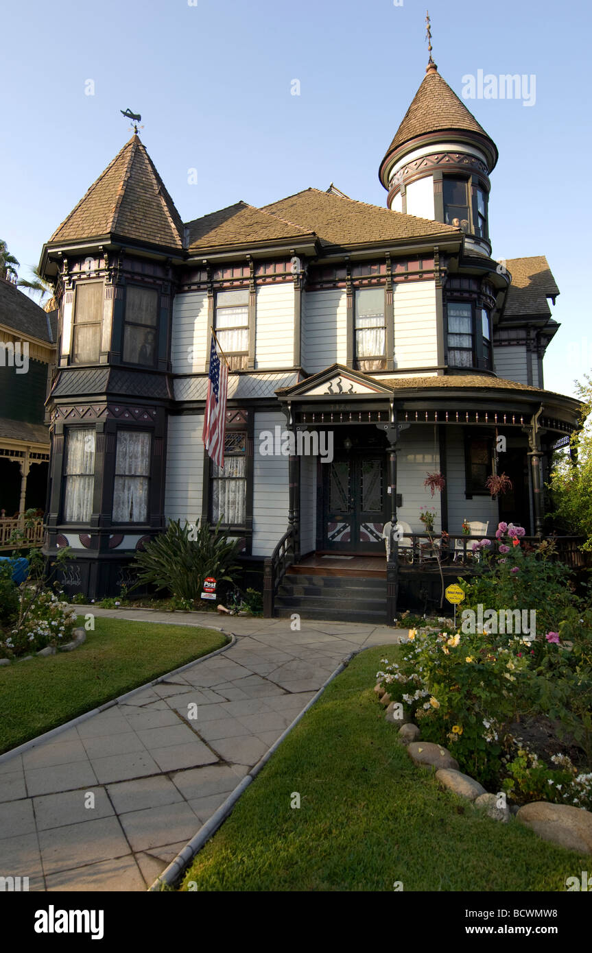 Viktorianisches Haus Stockfoto