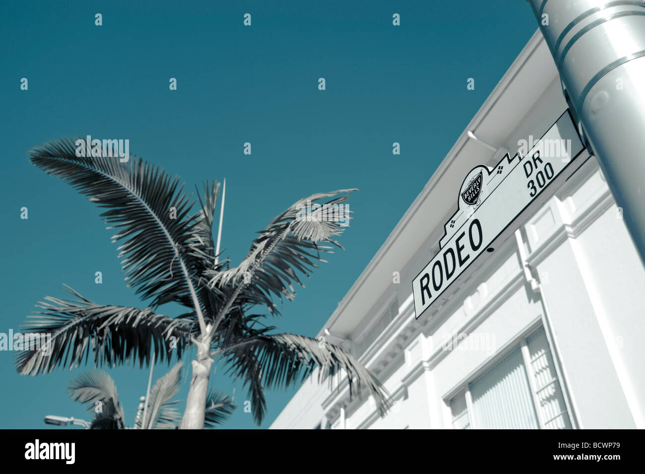 USA California Los Angeles Beverly Hills Rodeo Drive Stockfoto
