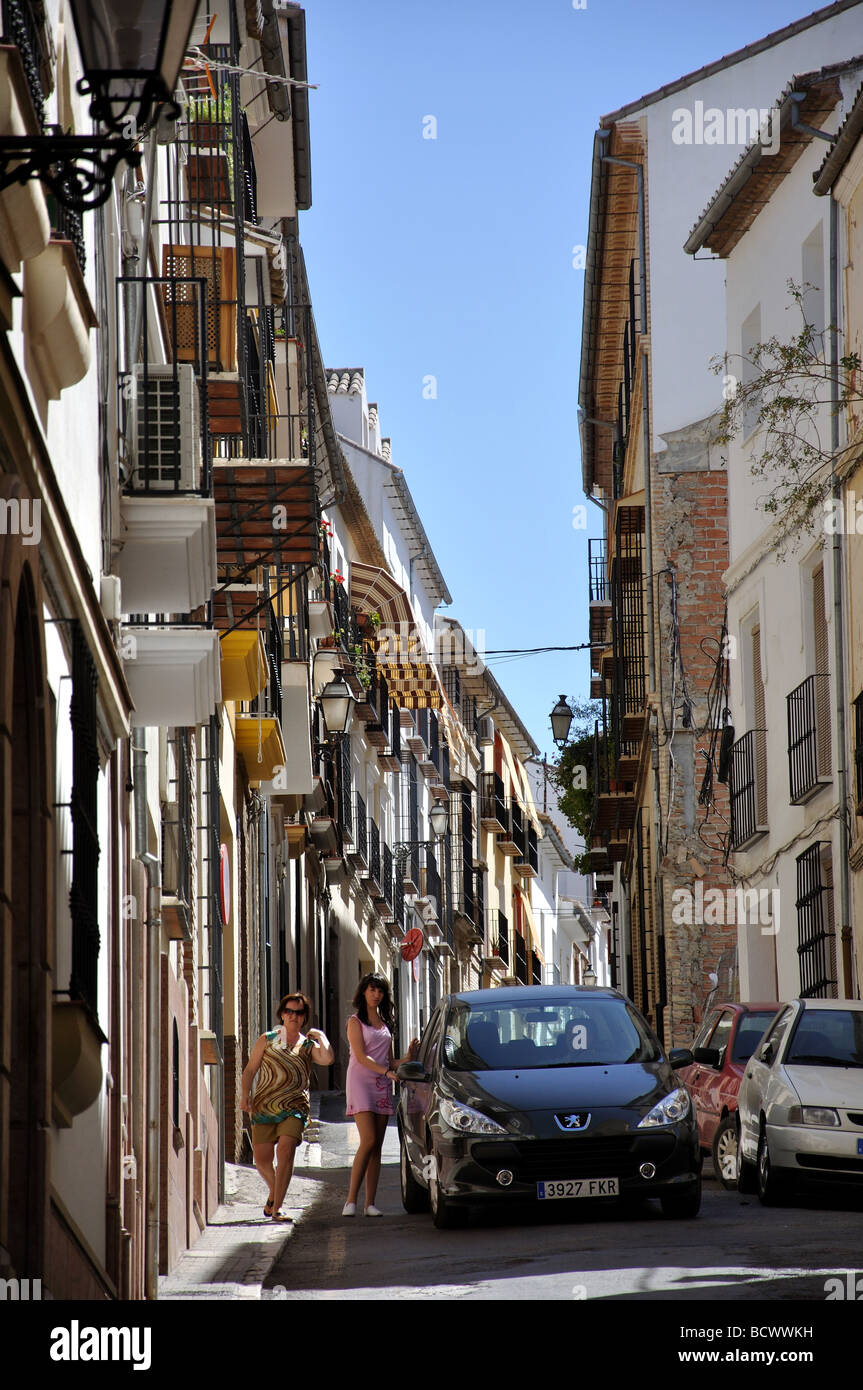 Calle Infante Don Fernando, Antequera, Provinz Malaga, Andalusien, Spanien Stockfoto