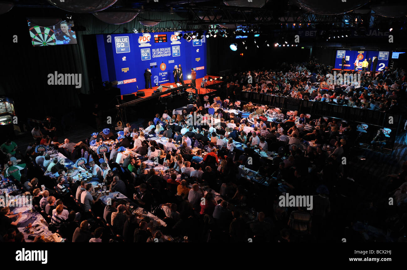 MAIN ARENA BLUE SQUARE UK OPEN 2009 REEBOK STADIUM BOLTON ENGLAND 06 Juni 2009 Stockfoto