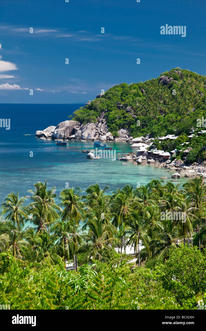 Küsten-Szene auf einer der malerischen Inseln Thailands Stockfoto