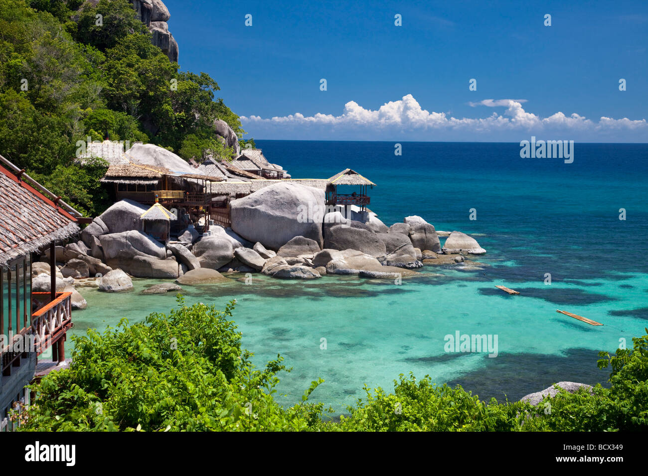 Ein schöner Strand in Ko Tao, Thailand Stockfoto