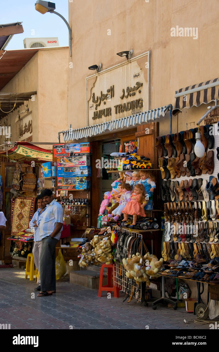 Bur Dubai Souk Dubai Vereinigte Arabische Emirate Stockfoto