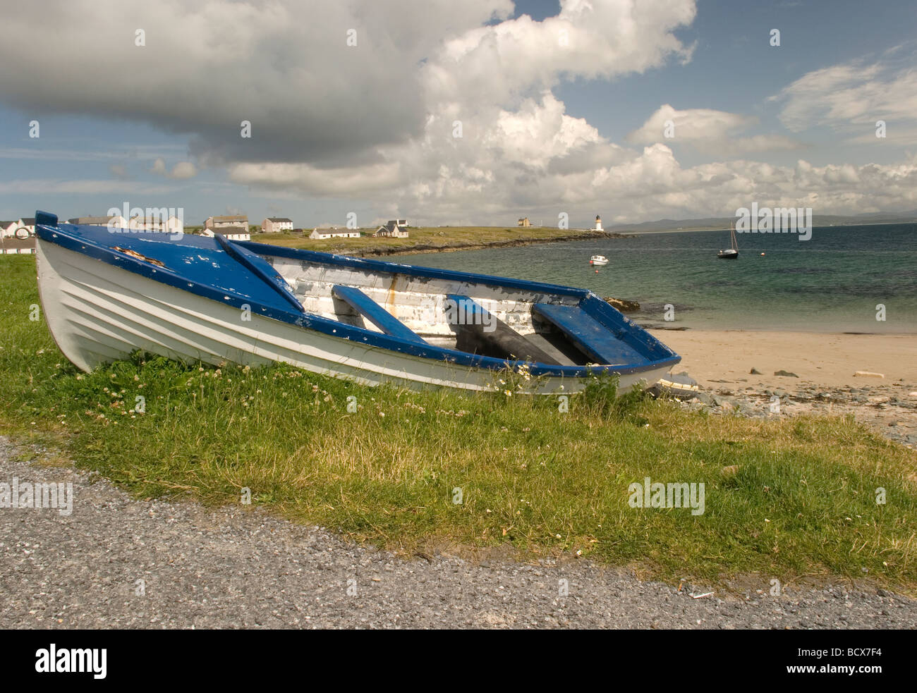 Port Charlotte Islay Schottland Stockfoto