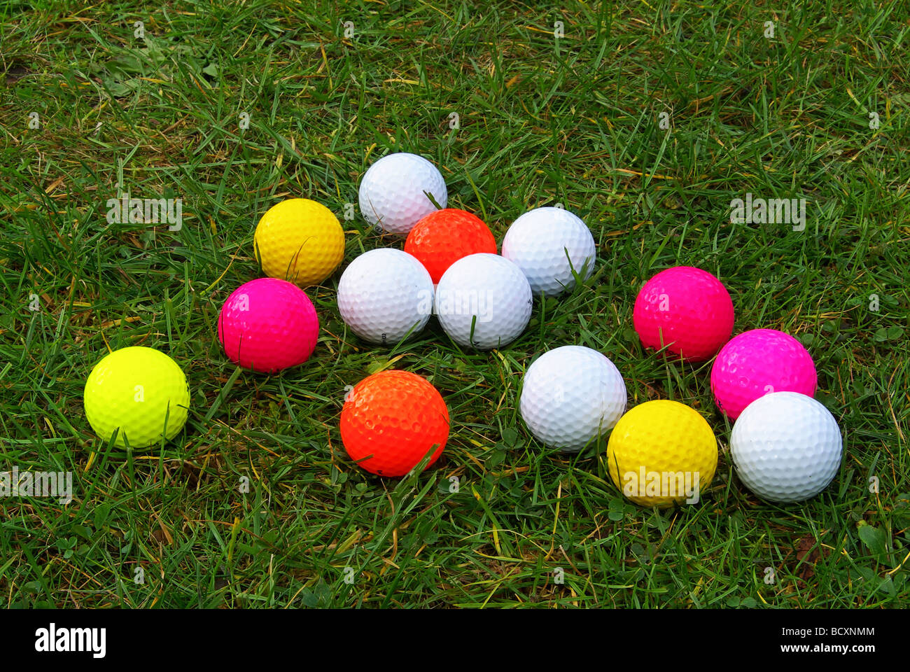 Golfball Golfball 01 Stockfoto