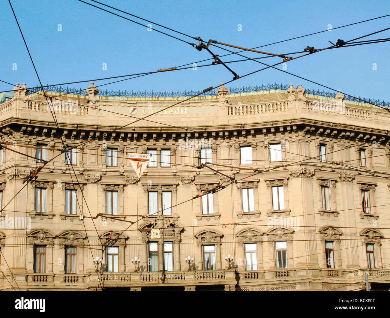 UniCreditBank in Mailand, Italien Stockfoto