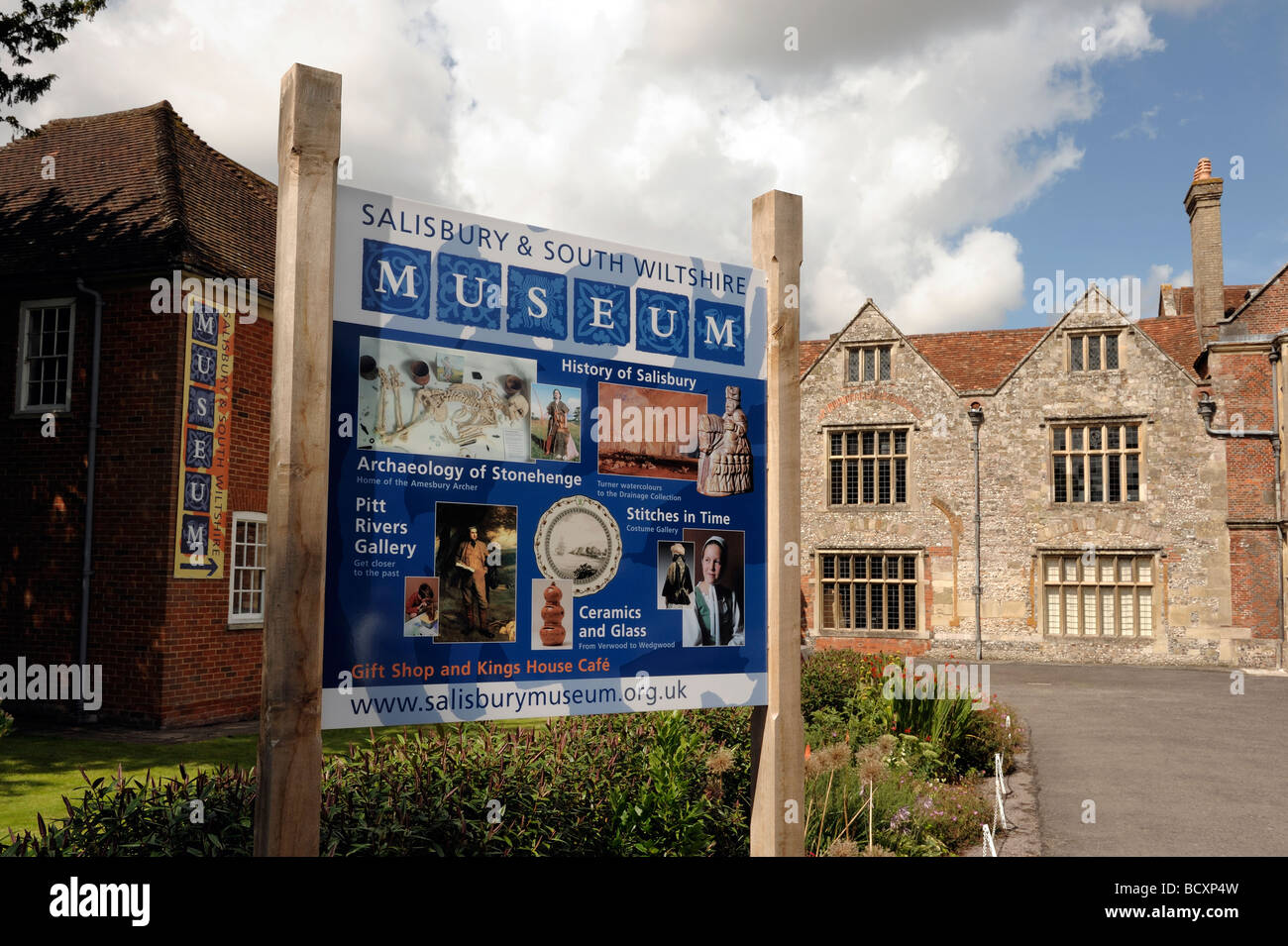 Salisbury und South Wiltshire Museum Kathedrale nahe Salisbury Stockfoto