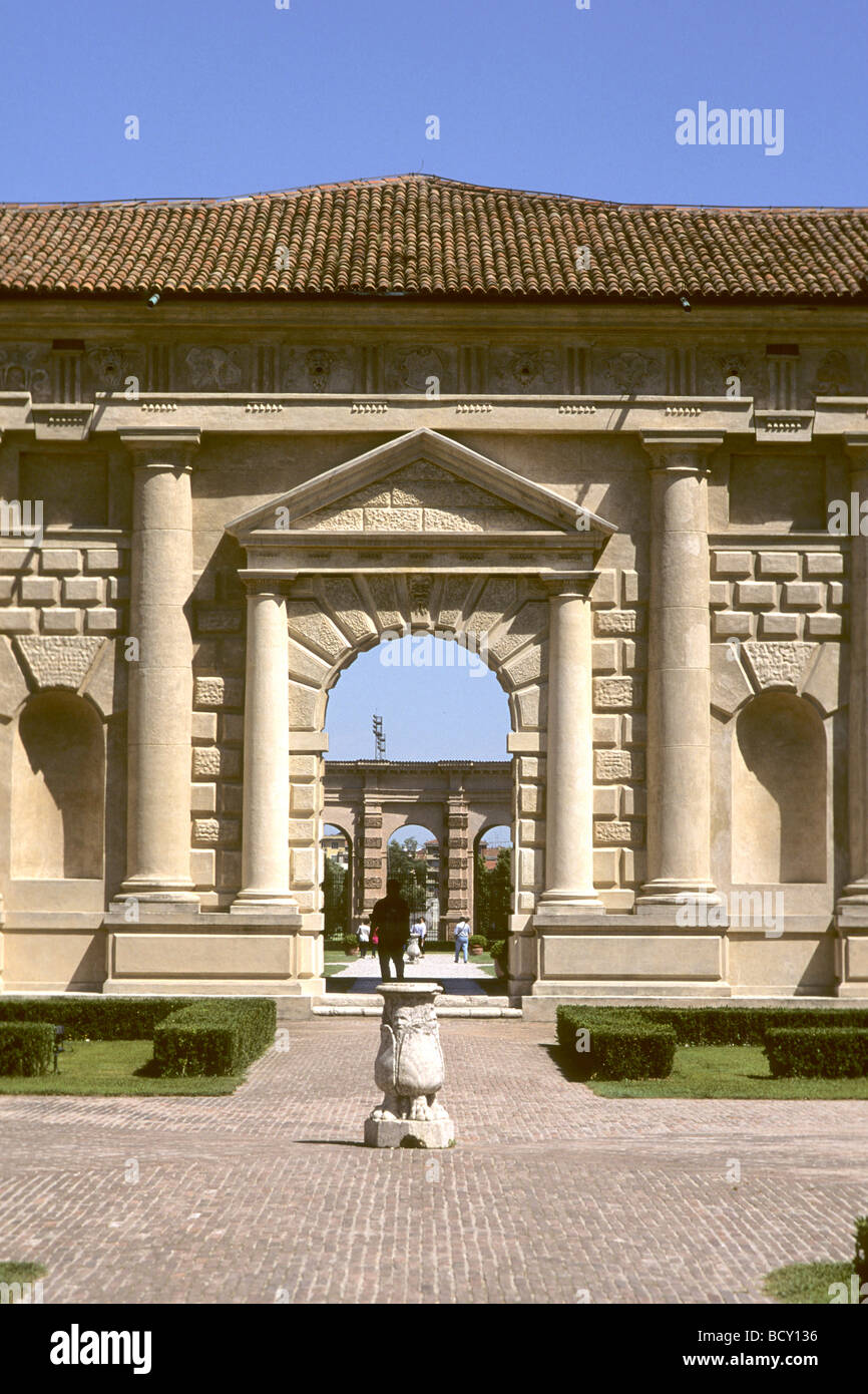 Palazzo Te Mantua Italien Stockfoto