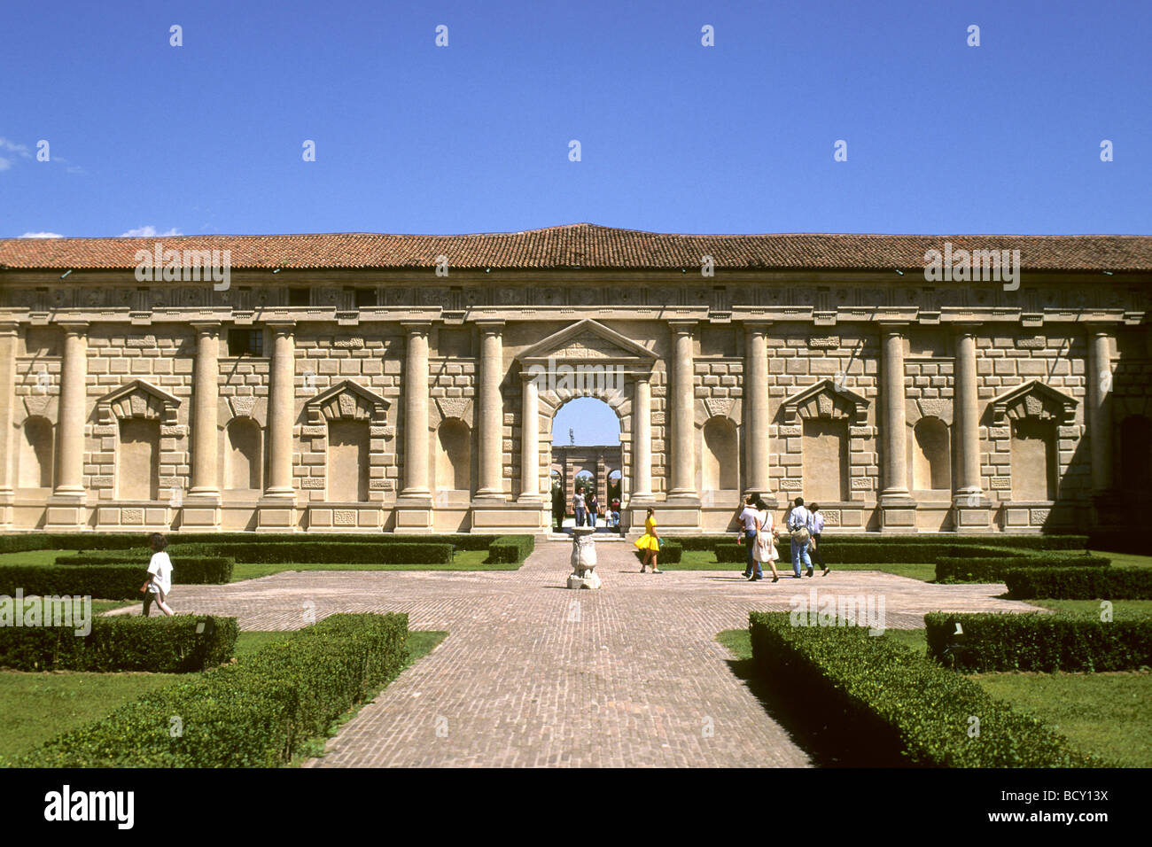 Palazzo Te Mantua Italien Stockfoto