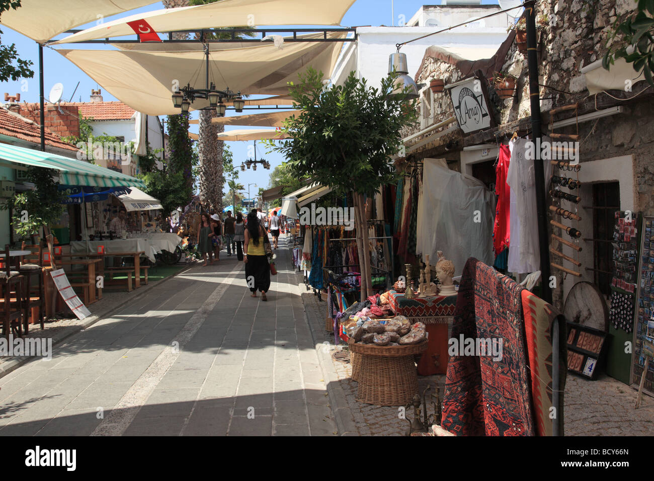 Basar Yalikavak, Halbinsel Bodrum Stockfoto