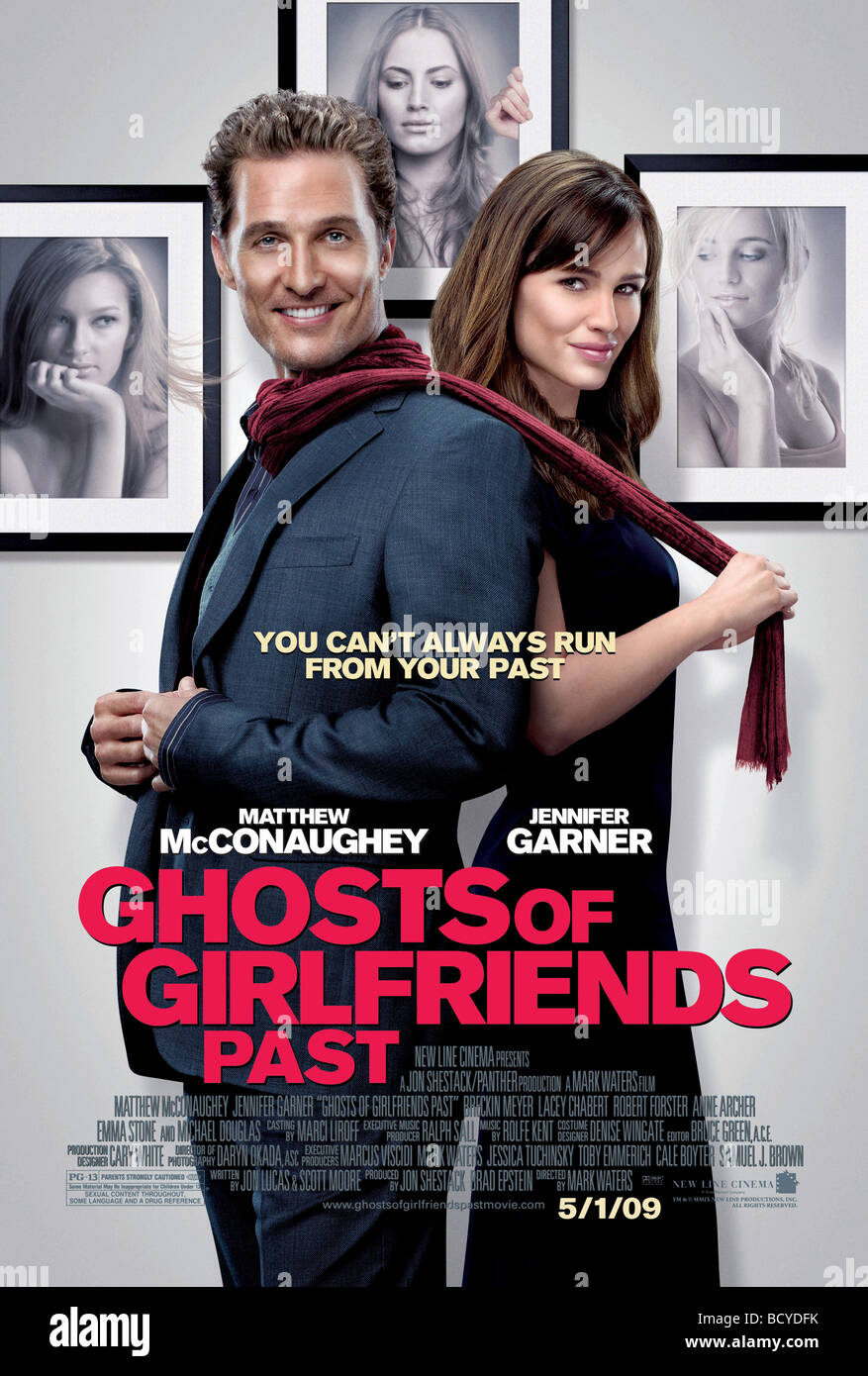 Ghosts of Girlfriends im vergangenen Jahr: 2009 Regie: Mark Waters Jennifer Garner, Matthew McConaughey Stockfoto