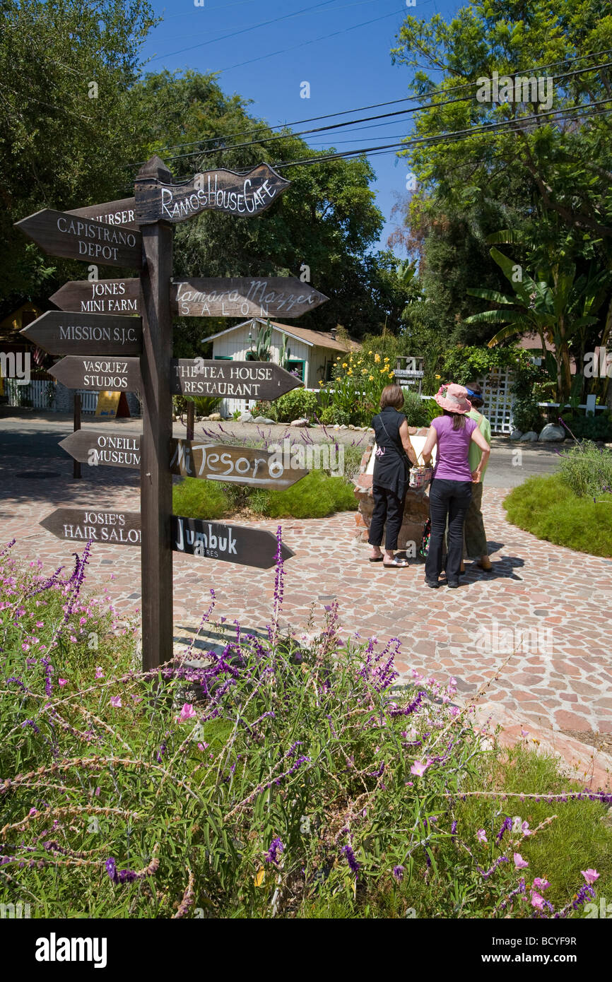 Los Rios Altstadt San Juan Capistrano, Kalifornien, USA Stockfoto