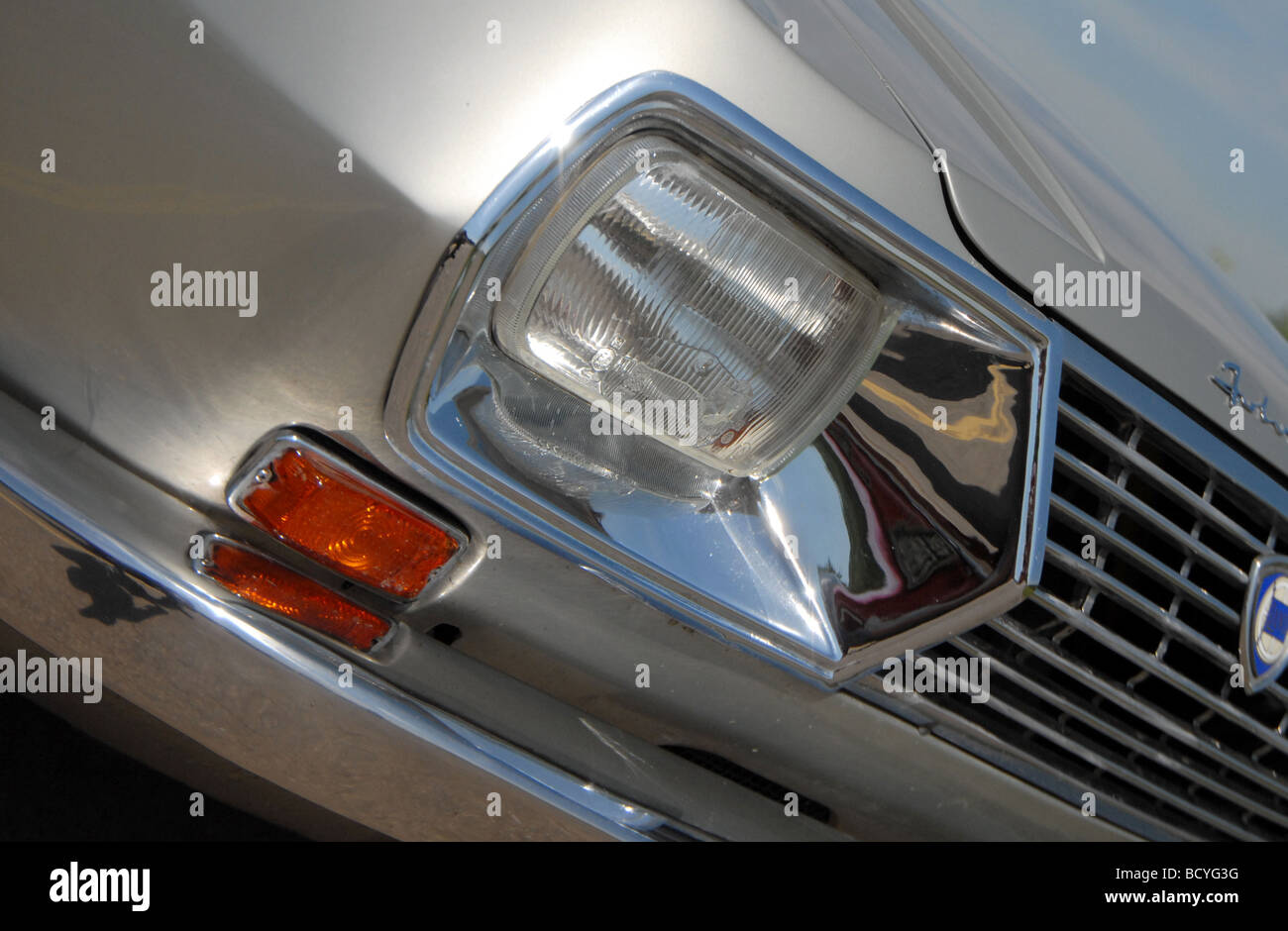 Lancia Fulvia italienischen Sportwagen-Klassiker Stockfoto