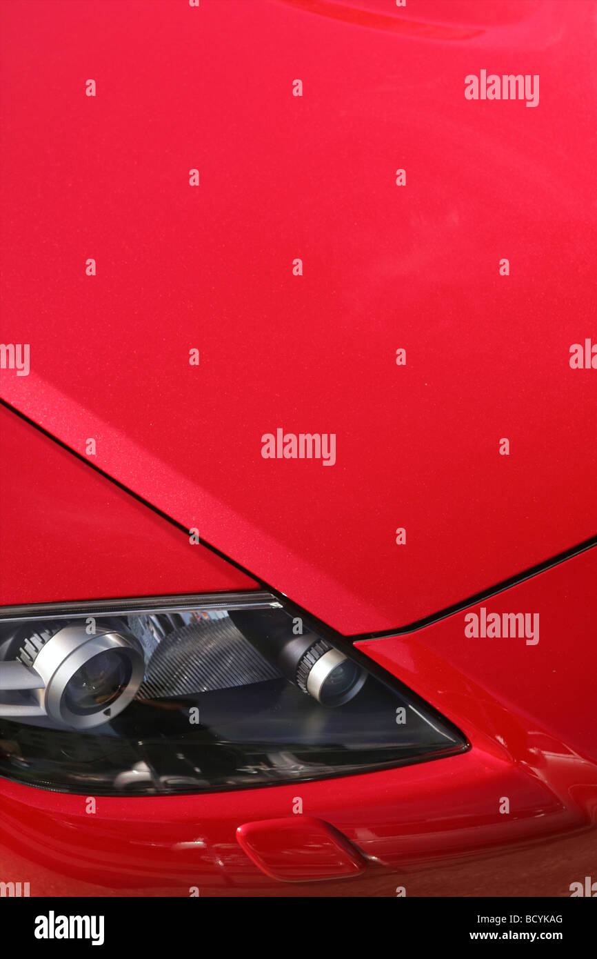 Generische Motorhaube Stockfoto