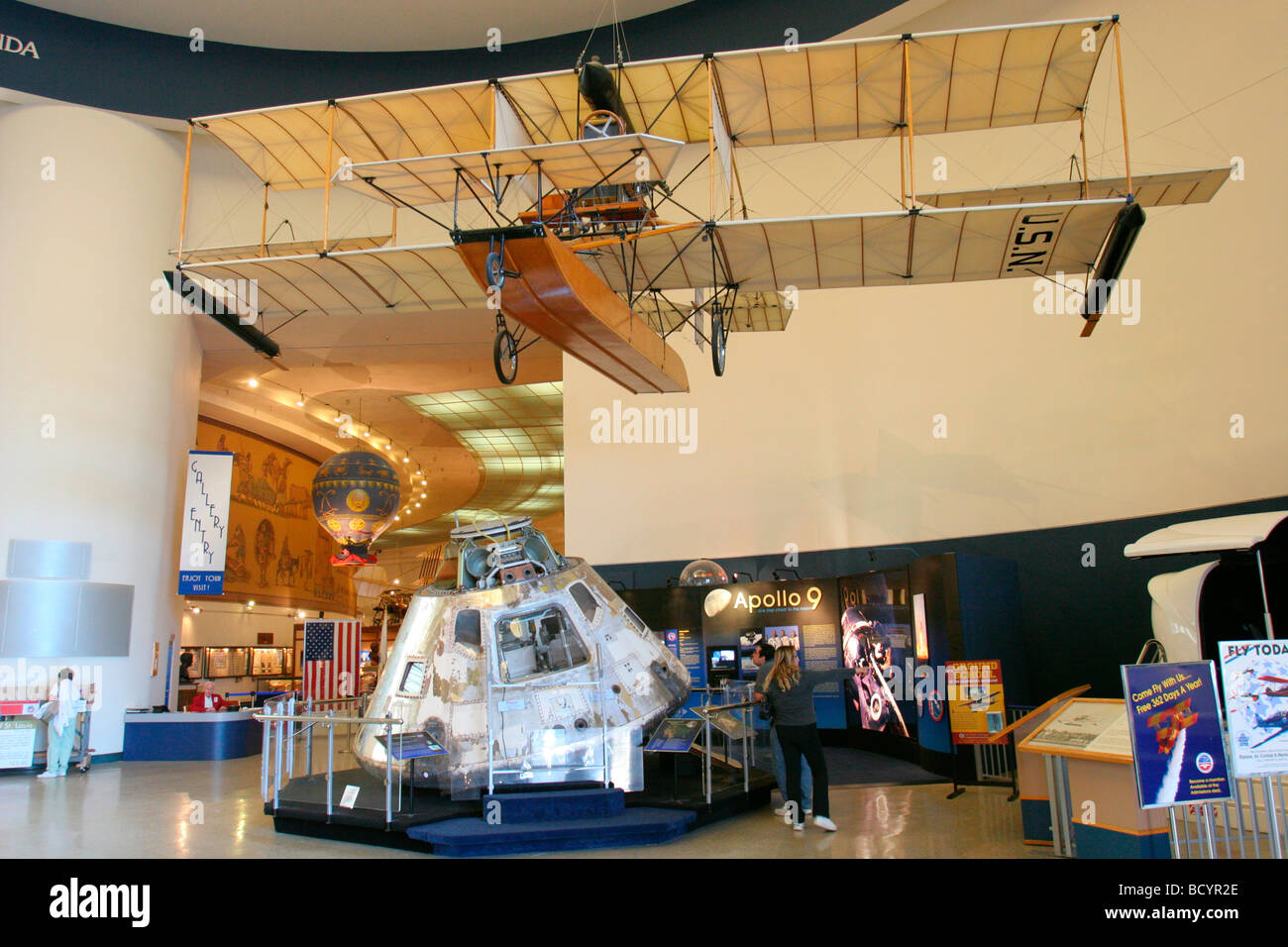 Aerospace Museum, Balboa Park, San Diego, Kalifornien (SD) Stockfoto