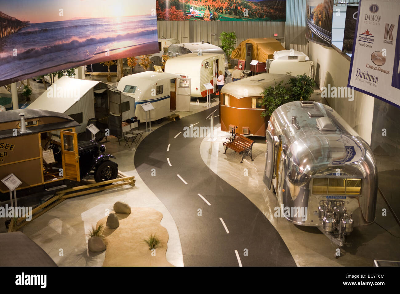 RV/MH Hall Of Fame in Elkhart Indiana Stockfoto