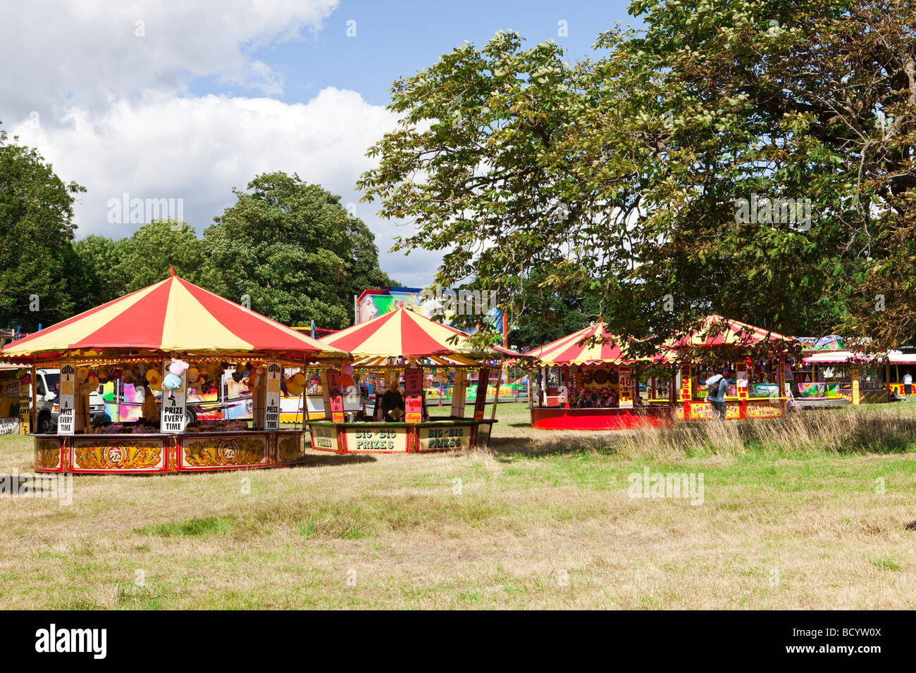 Messe-Stand auf Hardwicke Gericht militärische und zivile Tattoo, Catherine Hardwicke, Gloucestershire Stockfoto