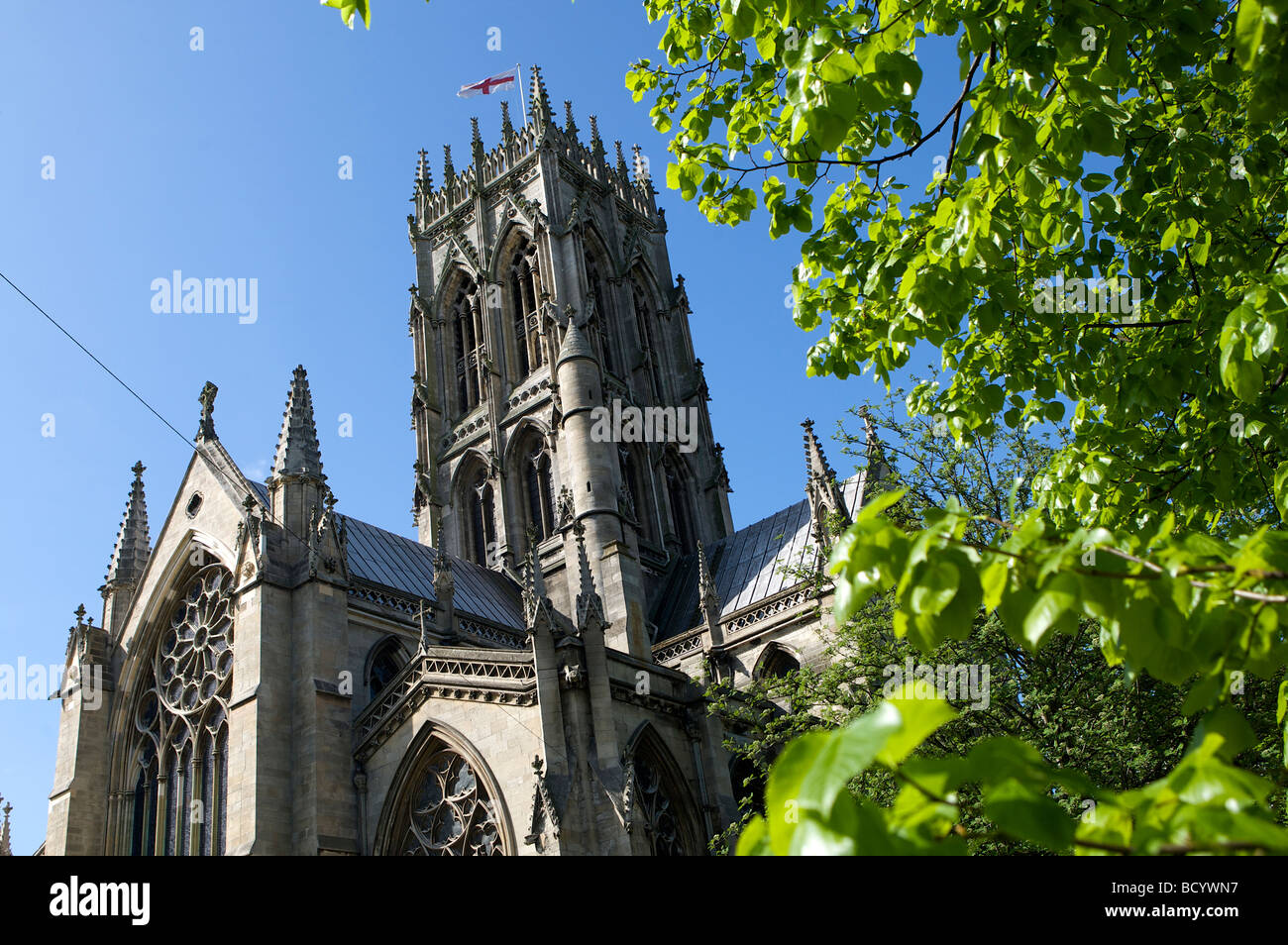 St George Minster, Doncaster. Stockfoto