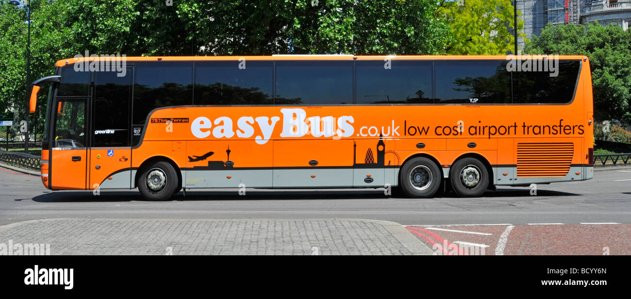 EasyBus lowcost FlughafenTransferBus Expressdienst Anschluss