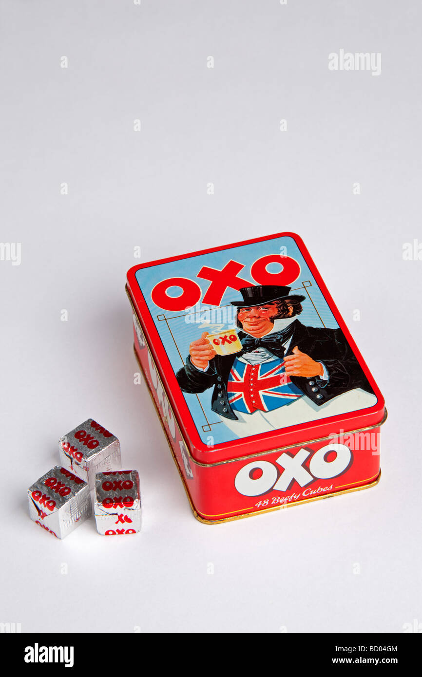 Oxo-Zinn Stockfoto