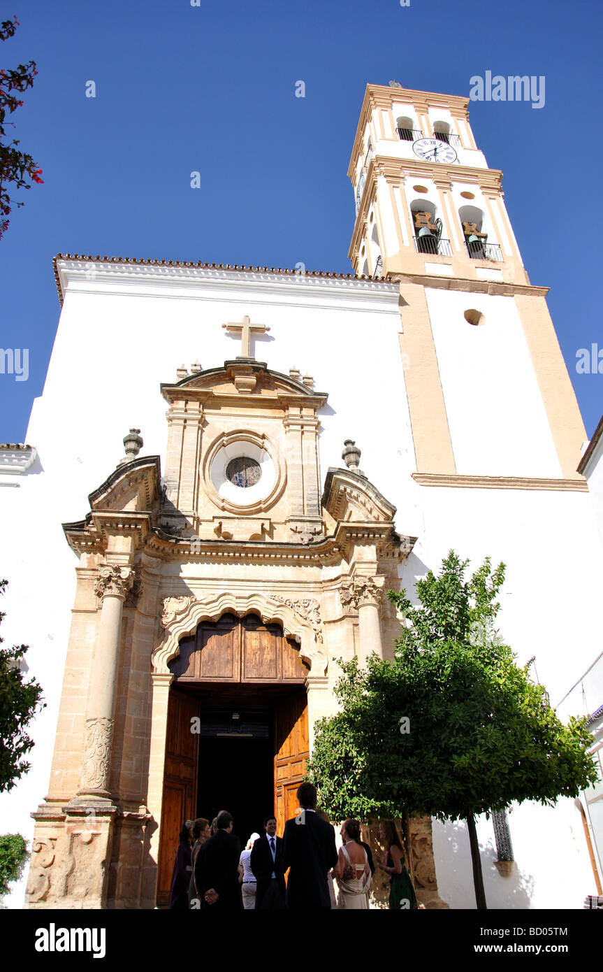 Iglesia De La Encarnación, Plaza De La Iglesia, alte Stadt, Marbella, Costa del Sol, Provinz Malaga, Andalusien, Spanien Stockfoto