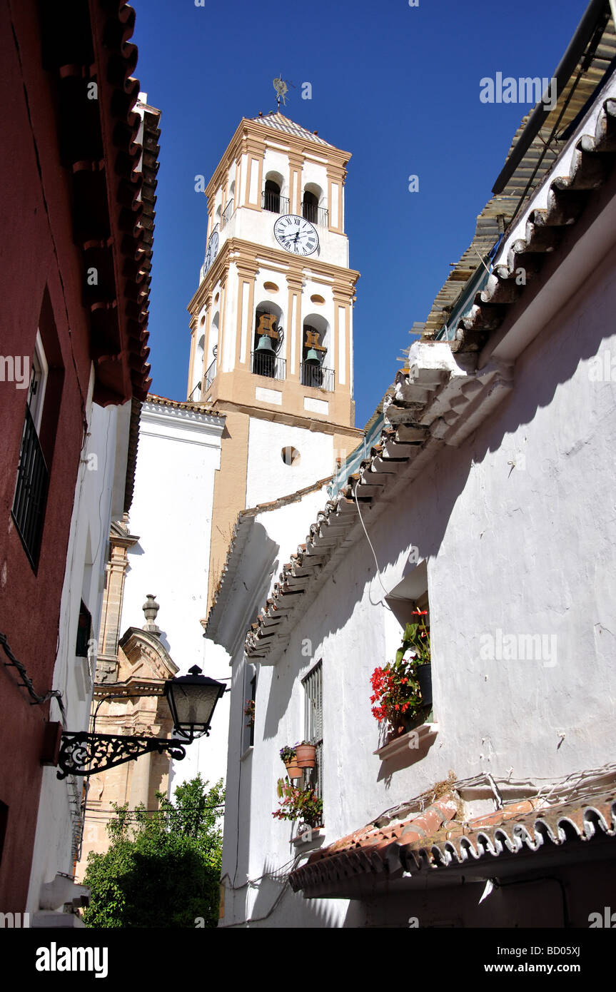 Iglesia De La Encarnación, Plaza De La Iglesia, alte Stadt, Marbella, Costa del Sol, Provinz Malaga, Andalusien, Spanien Stockfoto