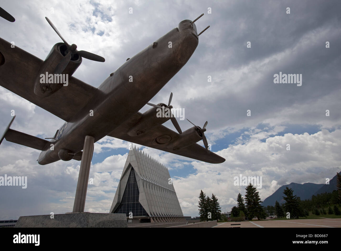 US Air Force Academy Stockfoto