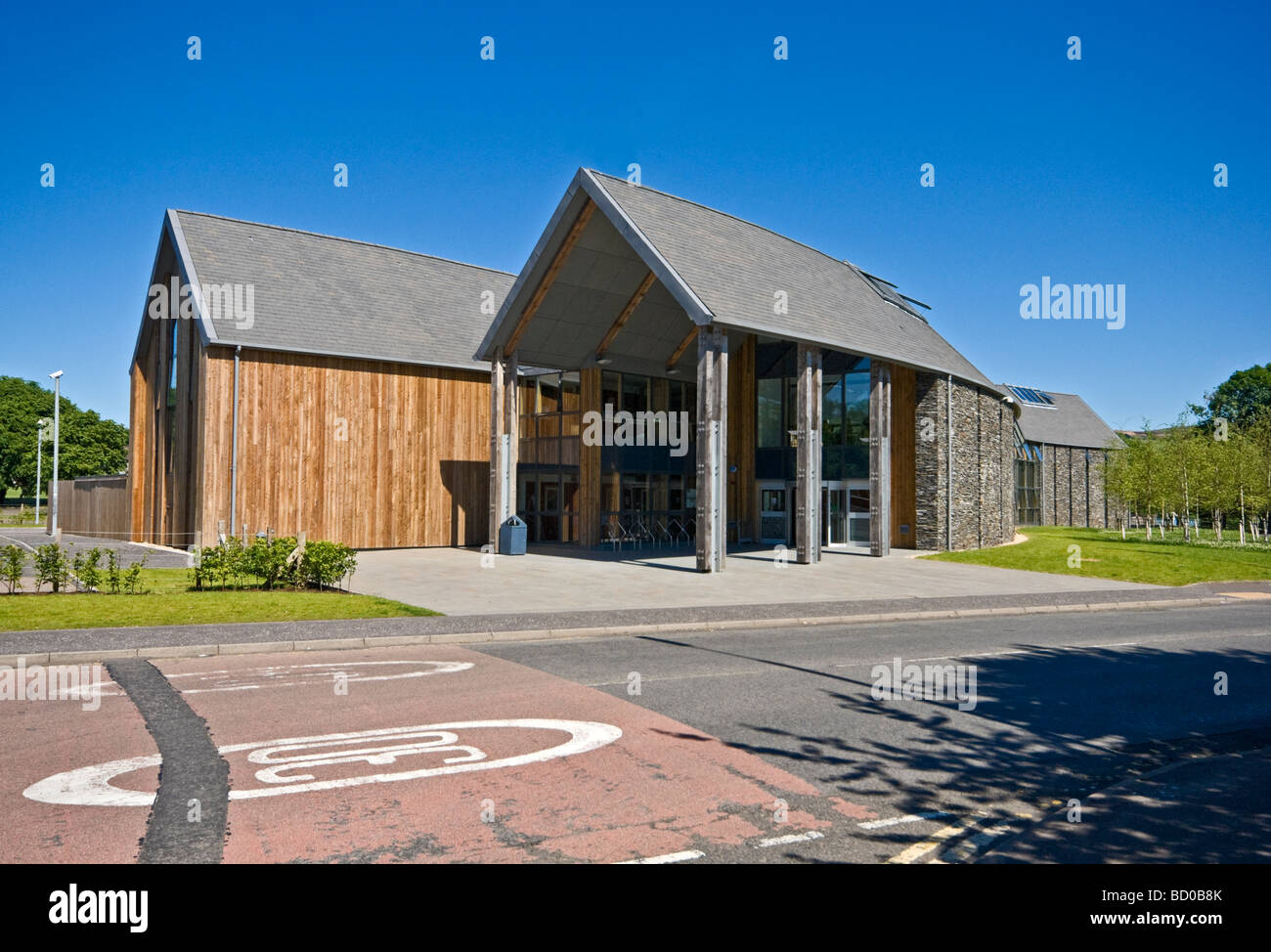 Loch Lomond & Trossachs National Park Authority Headquarters in Balloch Schottland Stockfoto