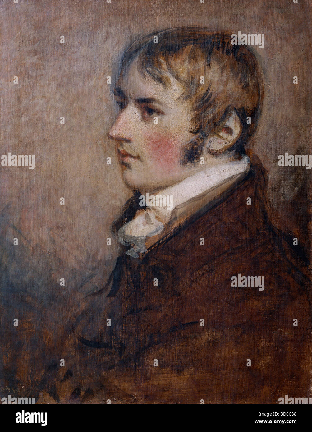 Porträt von John Constable, von Gardner. England, 19. Jahrhundert Stockfoto