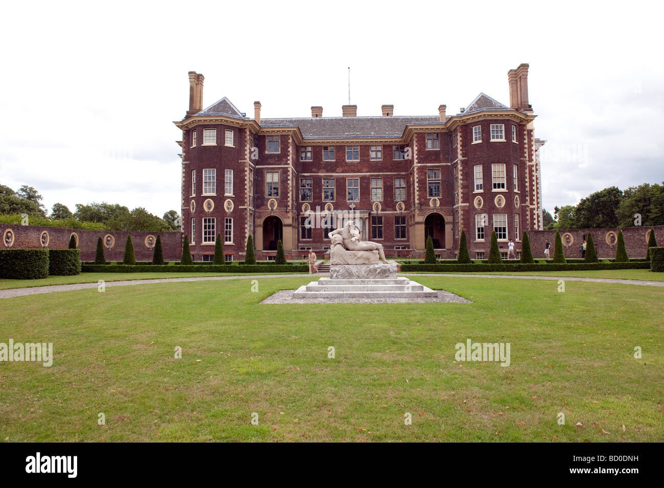 Ham House, Richmond, Surrey, UK. Im Jahre 1610 erbaut ist es ein schönes Beispiel für eine Stuart Häusern. Ehemaliges Haus der Herzogin von Lauderdale. Stockfoto