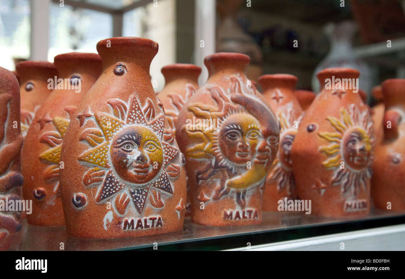 Souvenirs von Malta zu verkaufen, Mdina, Malta Stockfoto