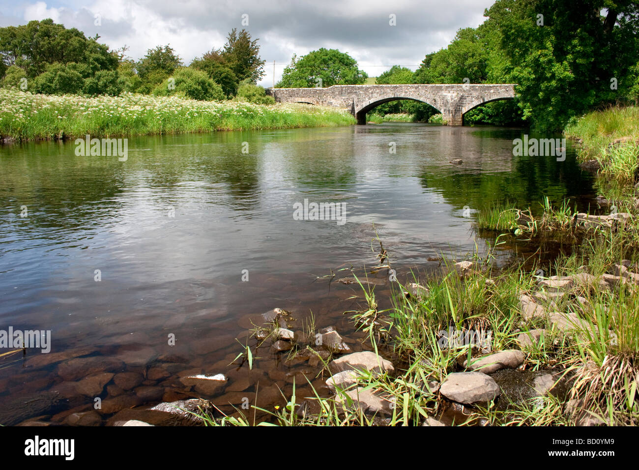 Bladnoch River Stockfoto