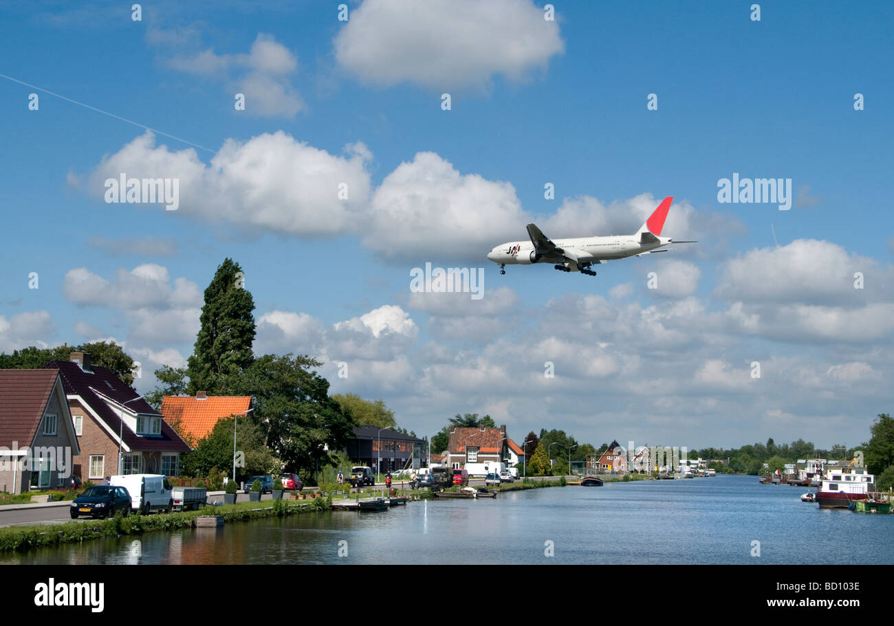 Ringvaart Schiphol Flughafen in Amsterdam Stockfoto