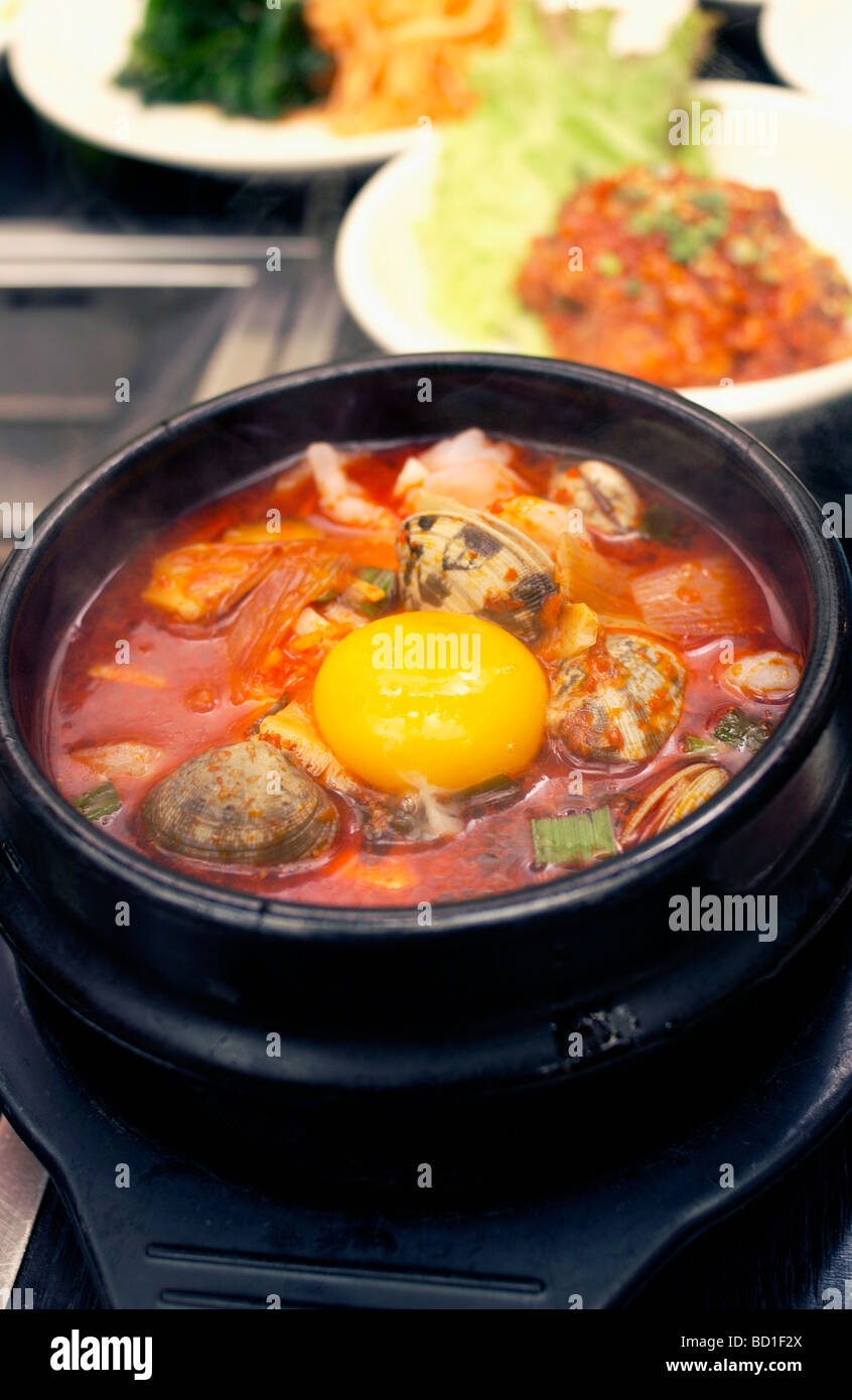 Koreanisches Essen Stockfoto