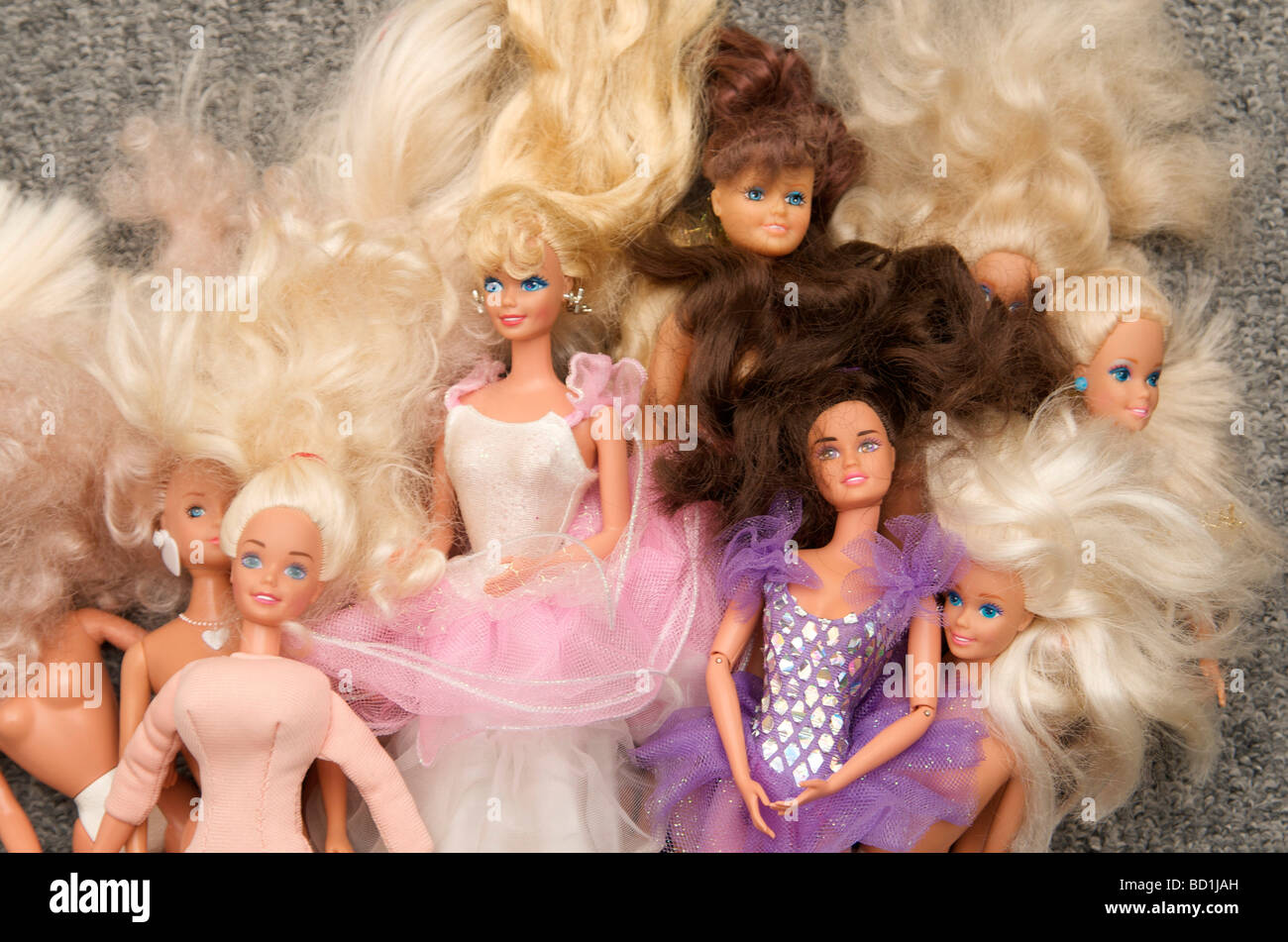 Barbies. Stockfoto