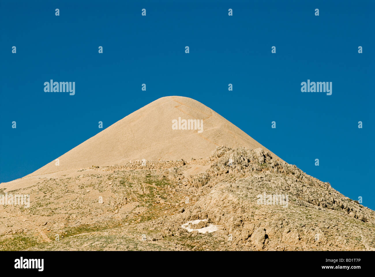 Nemrut Berg Tumulus Adiyaman Türkei Stockfoto
