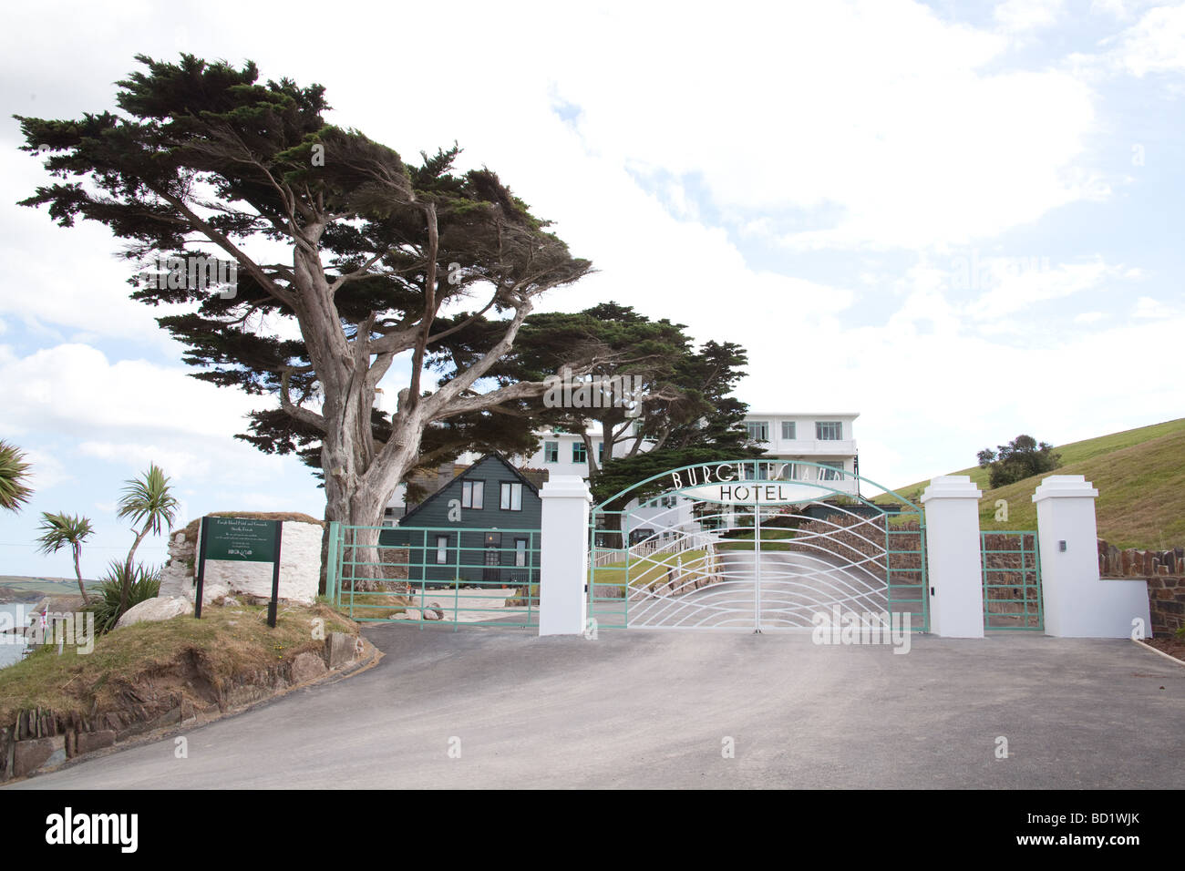 Burgh Island Hotel Hotel Devon England Stockfoto