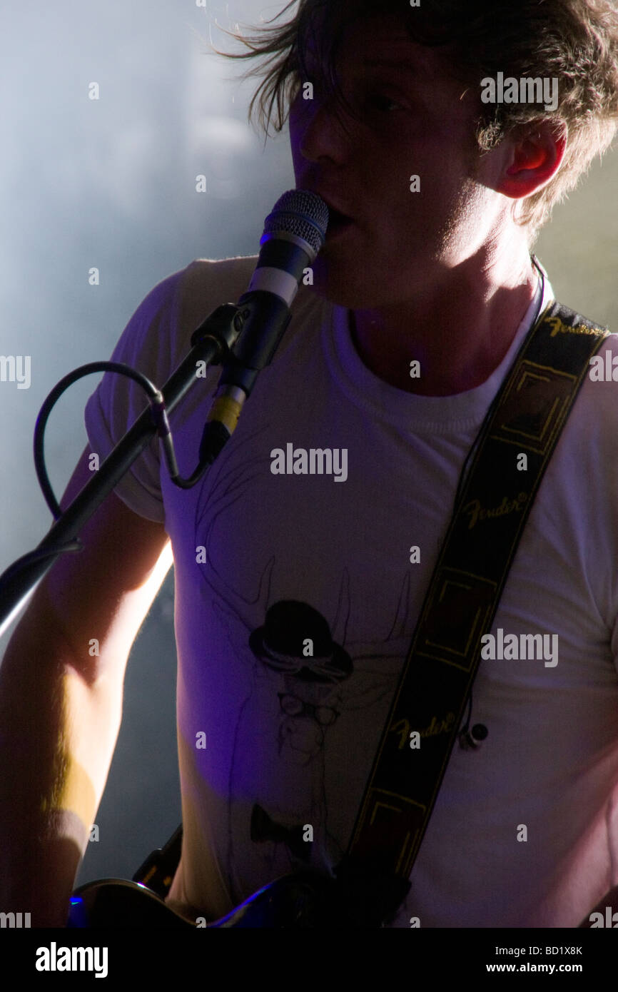 Darsteller beim Musikfestival Stockfoto