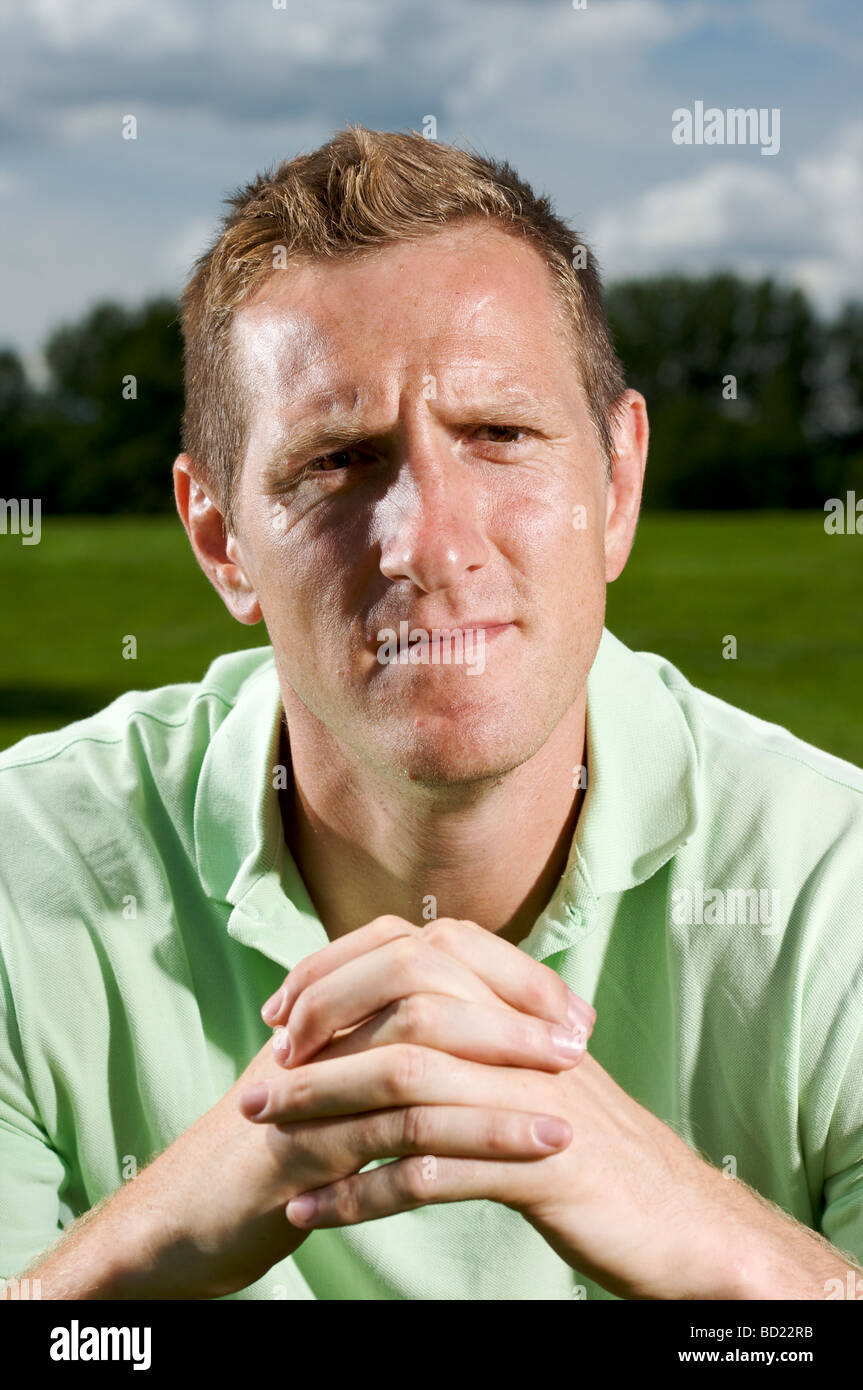 Wird Greenwood, ehemaliger englischer Rugby-Union-Spieler Stockfoto