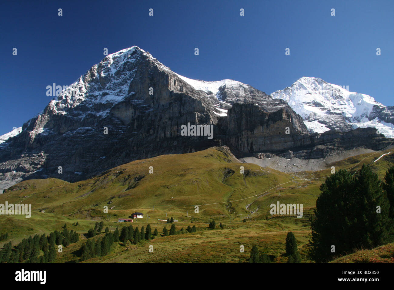 Eiger Nordwand & Moench Stockfotografie - Alamy