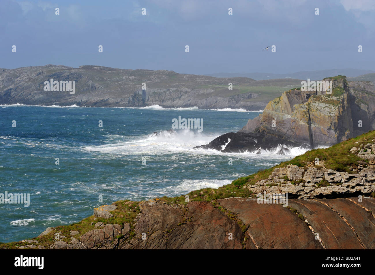 Mizen Head, County Cork, Republik Irland, Eire; Stockfoto