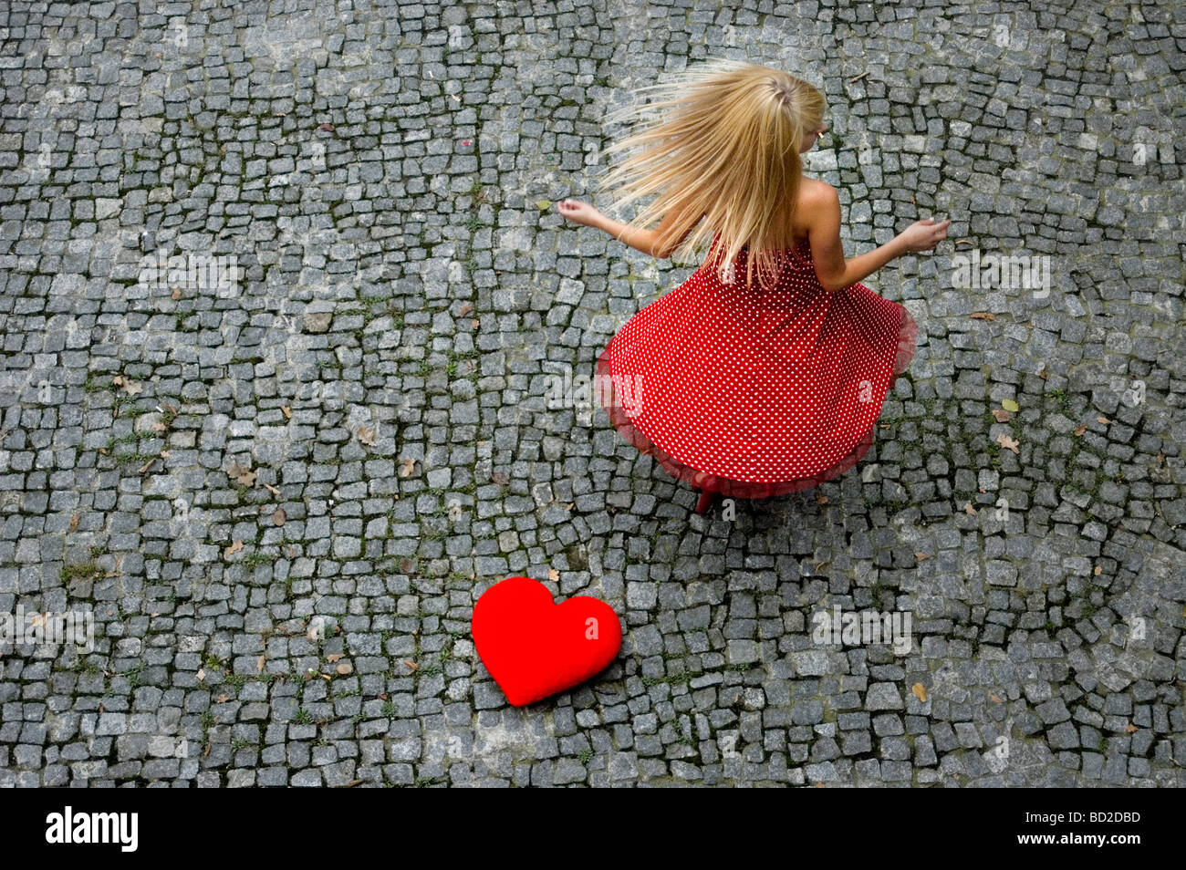 Warten auf Liebe Stockfoto