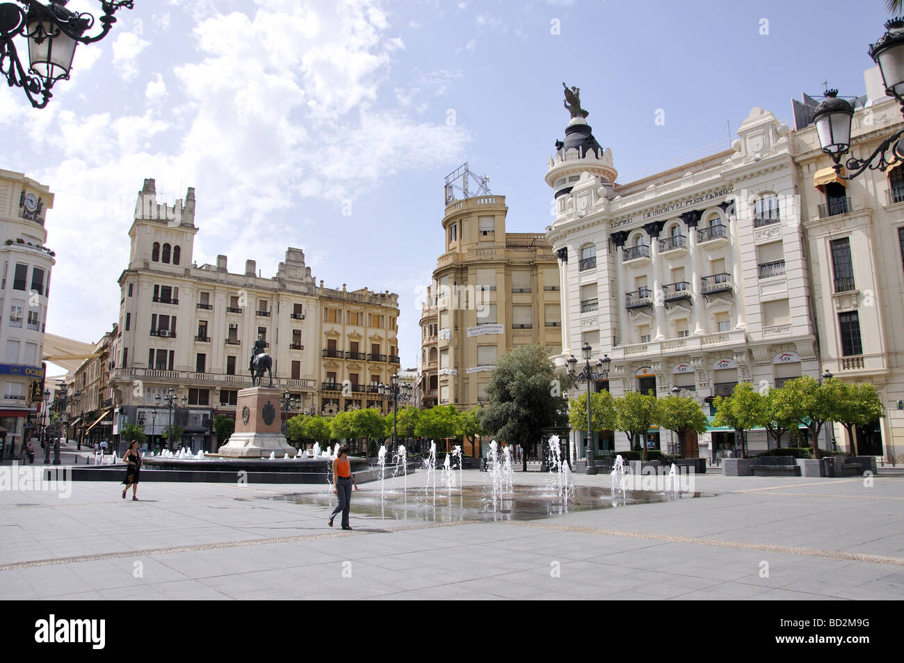 Plaza de Las Tendillas, Cordoba, Provinz Córdoba, Andalusien, Spanien Stockfoto