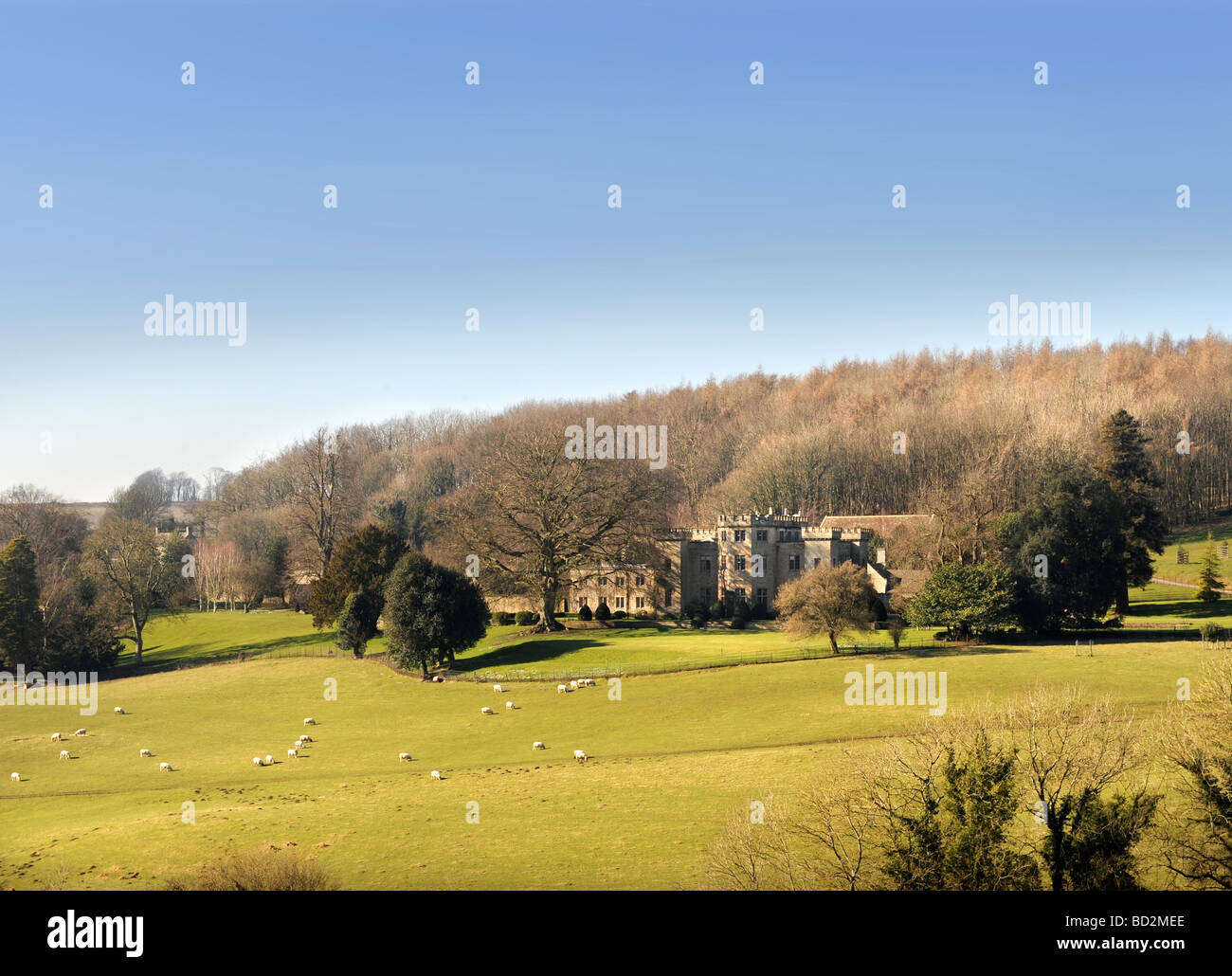 LASBOROUGH PARK IN GLOUCESTERSHIRE UK Stockfoto