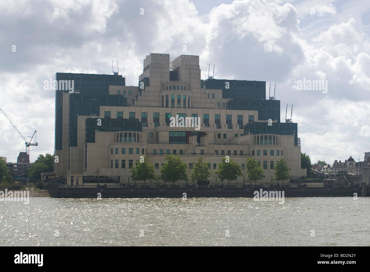 MI6 Hauptquartier, Vauxhall, London Stockfoto