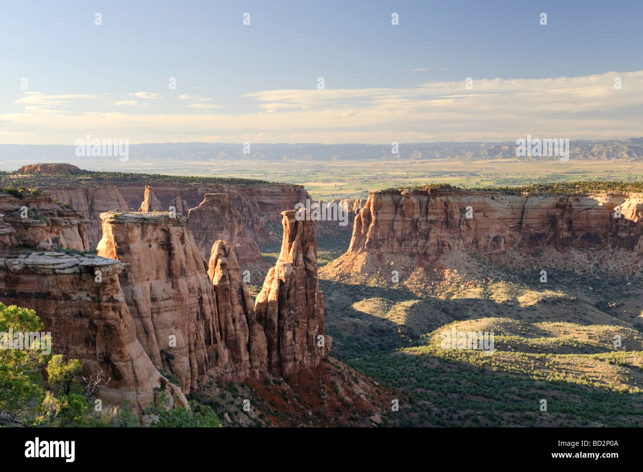 Monument Canyon Colorado National Monument große Kreuzung Colorado USA Stockfoto