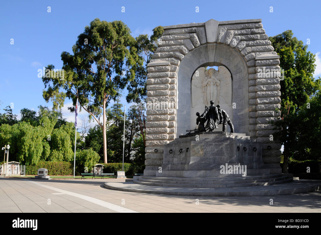Kriegerdenkmal von 1914-18 Konflikt in Adelaide, Australien Stockfoto