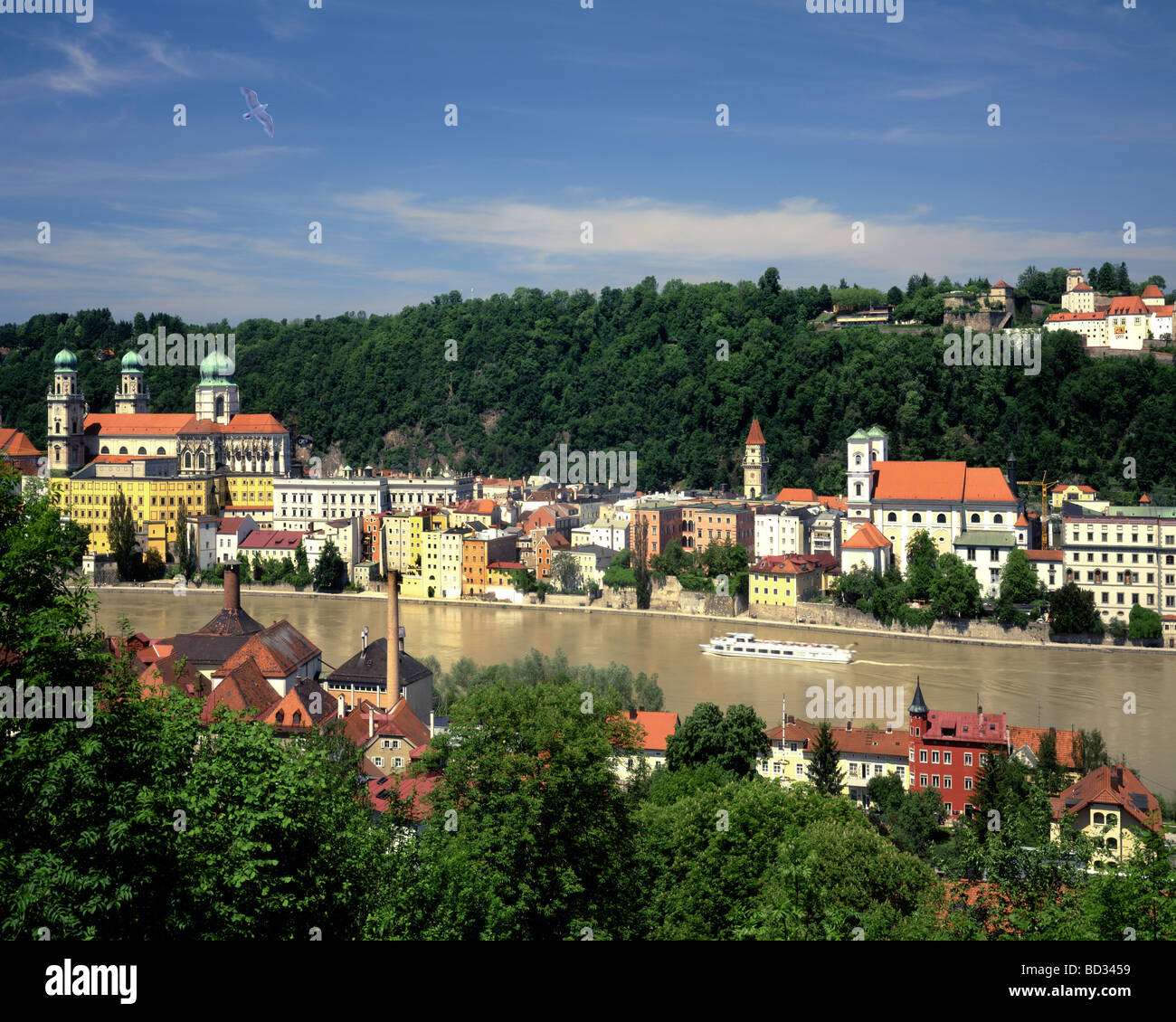 DE - Bayern: Passau und am Inn Stockfoto